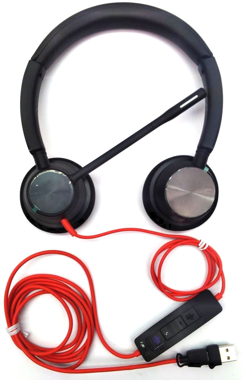 Poly Blackwire 3320 Headset Double Sided On-ear Stereo USB-C Microphone 8X220AA