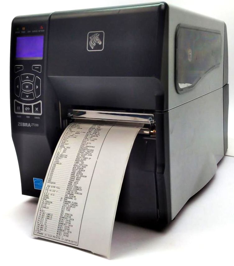 Zebra ZT230 Industrial Label Printer Thermal USB Ethernet ZT23042-T0E200FZ