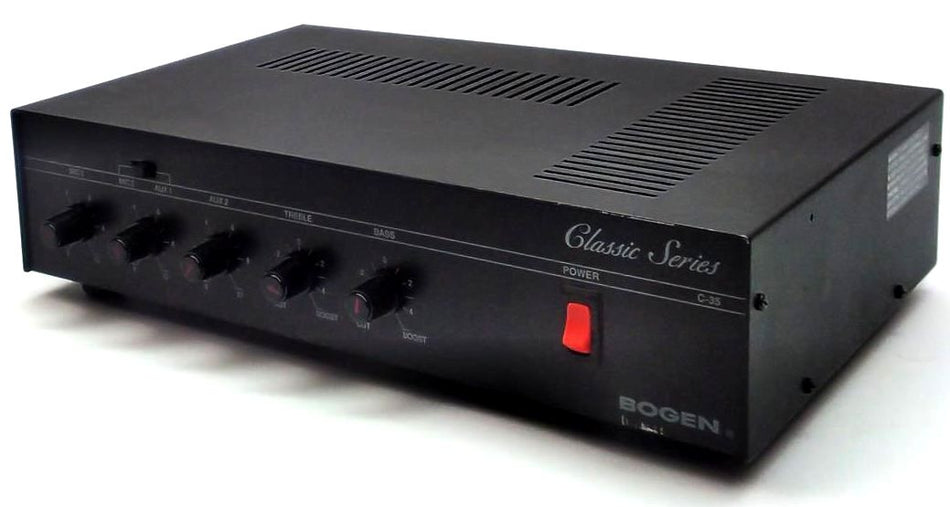 Bogen Communication C35 Classic Series Public Address Amplifier Tabletop 85W
