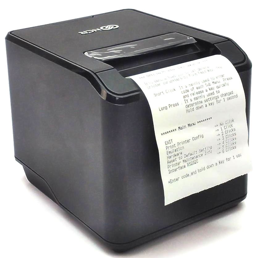 NCR 7199 Thermal Receipt Printer Pos USB Serial Interface 7199-7001-9001