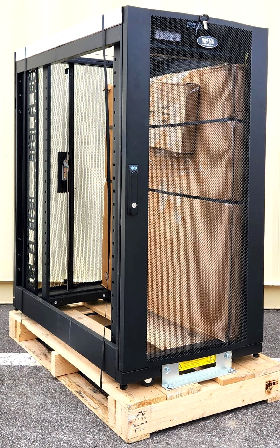Tripp Lite SR25UB 25U SmartRack Enclosure Server Networking Cabinet AC8480