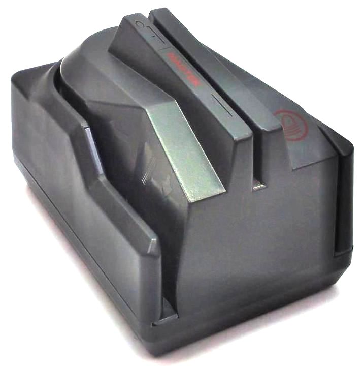 MagTek MicrSafe Check Scanner Card Reader with Magnetic Stripe 22551002