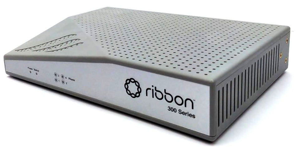 Ribbon 300 Series Analog Gateway Mode with 4 LAN and 2 FXS Ports EDGE-302-2S