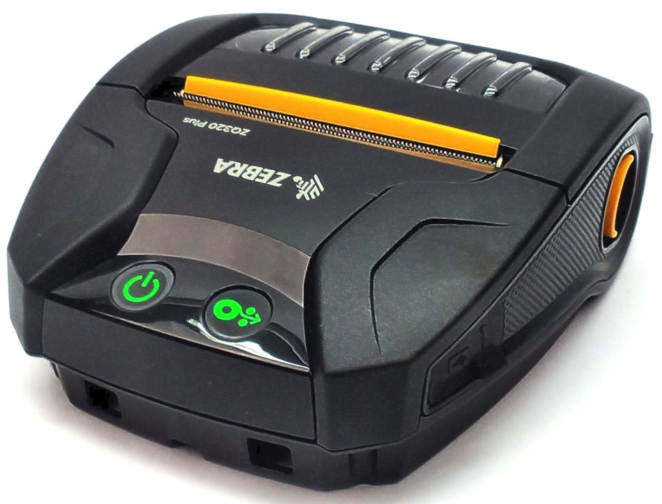 Zebra ZQ320 Plus Barcode Printer Mobile Bluetooth Wireless ZQ32-A0E04T0-00