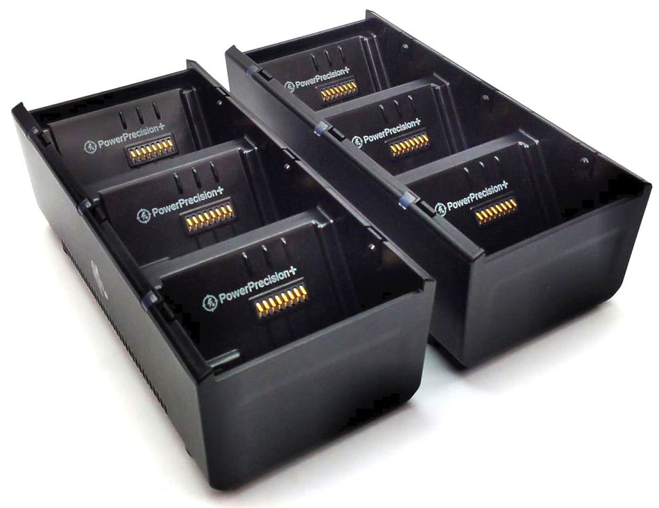 Zebra ZQ600 Battery Charger Dock 3 Slot SAC-MPP-6BCHUS1-01 Genuine - 2 Pack