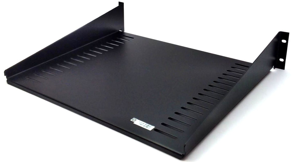 APC Fixed Rack Shelf 2U AR8105BLK 50Lbs 23Kg for Mounting Monitor