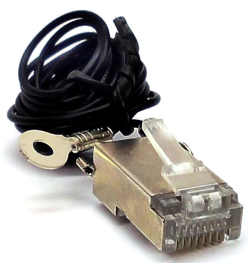 Ubiquiti TOUGHCable Connectors Cat5e with Ground Wire TC-GND Genuine Pack of 20