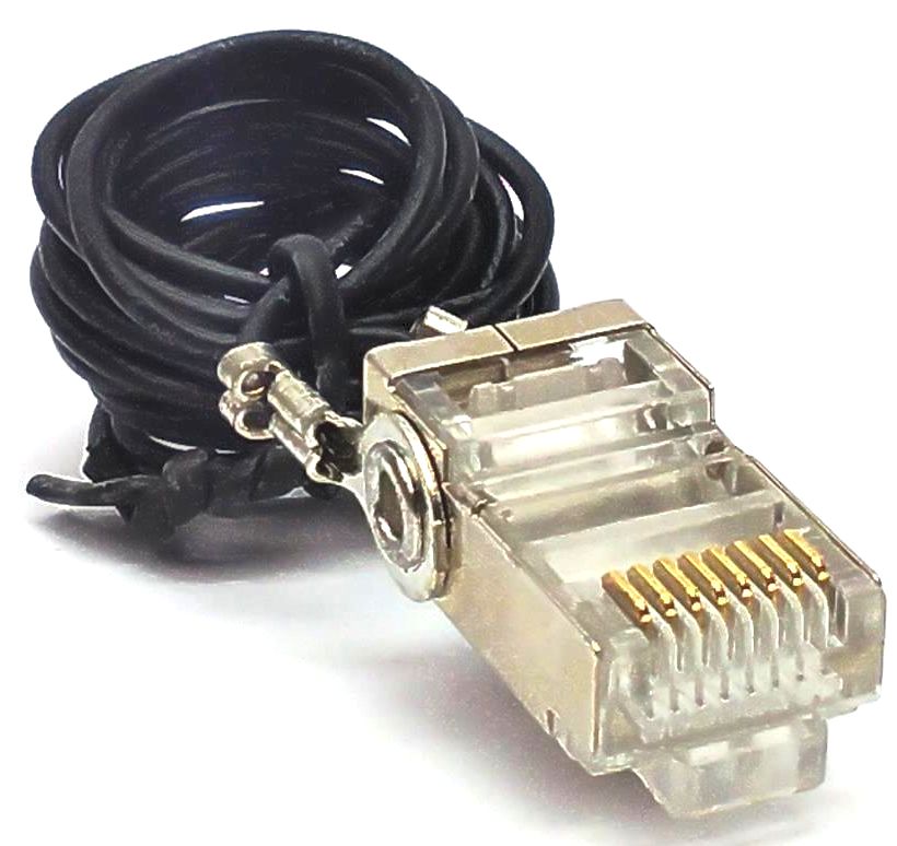 Ubiquiti TOUGHCable Connectors Cat5e with Ground Wire TC-GND Genuine Pack of 20
