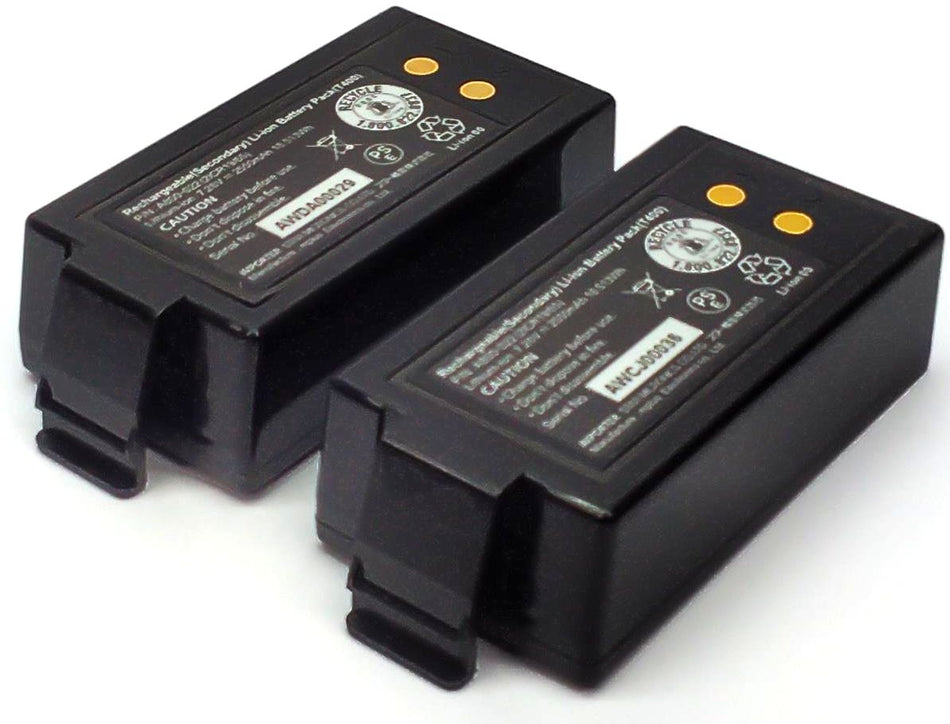 Star SM-T400i Battery Mobile Printer 7.26V 2550mAh 39569350 Genuine - Pack of 2