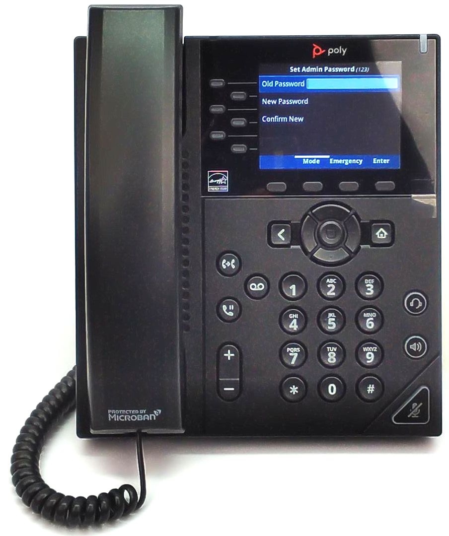 Poly VVX 350 IP Phone Office Business Desktop Telephone PoE 2201-48830-101