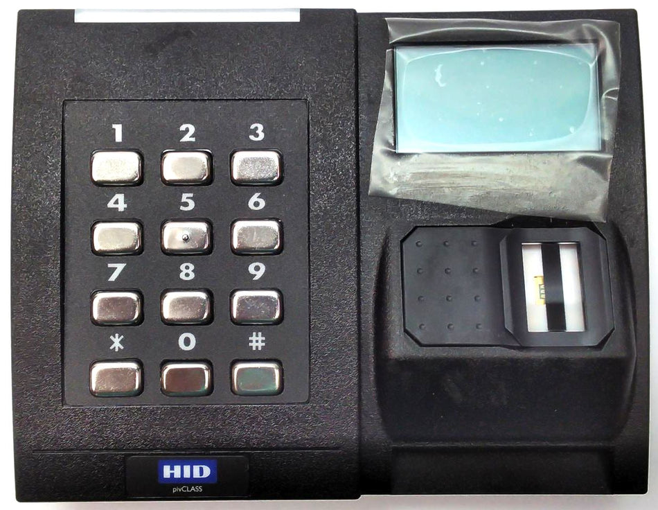 HID Pivclass RKCLB40-P Smart Keypad Biometric Reader 924NPRTEK00504