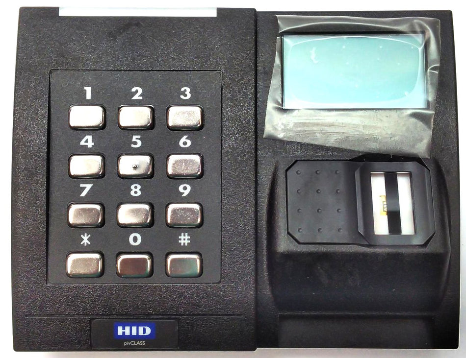 HID Pivclass RKCLB40-P Smart Keypad Biometric Reader 924NPRTEK00504