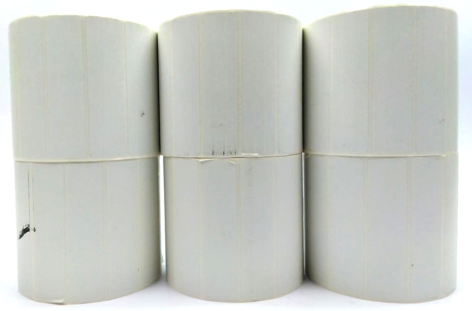 Zebra Labels 4" x 1" Z-Select 4000D Direct Thermal 10010045 Genuine - 6 Rolls