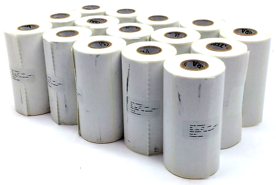 Zebra Labels 4" x 3" Z-Perform 1000D Thermal 10026373 Genuine OEM - 25 Rolls