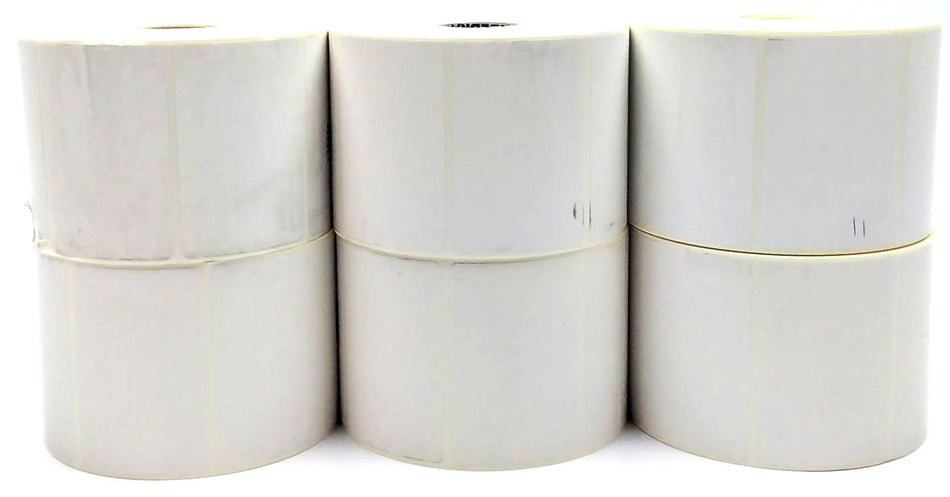 Zebra Labels 3" x 2" Z-Perform 1000D Direct Thermal 10026378 Genuine - 6 Rolls