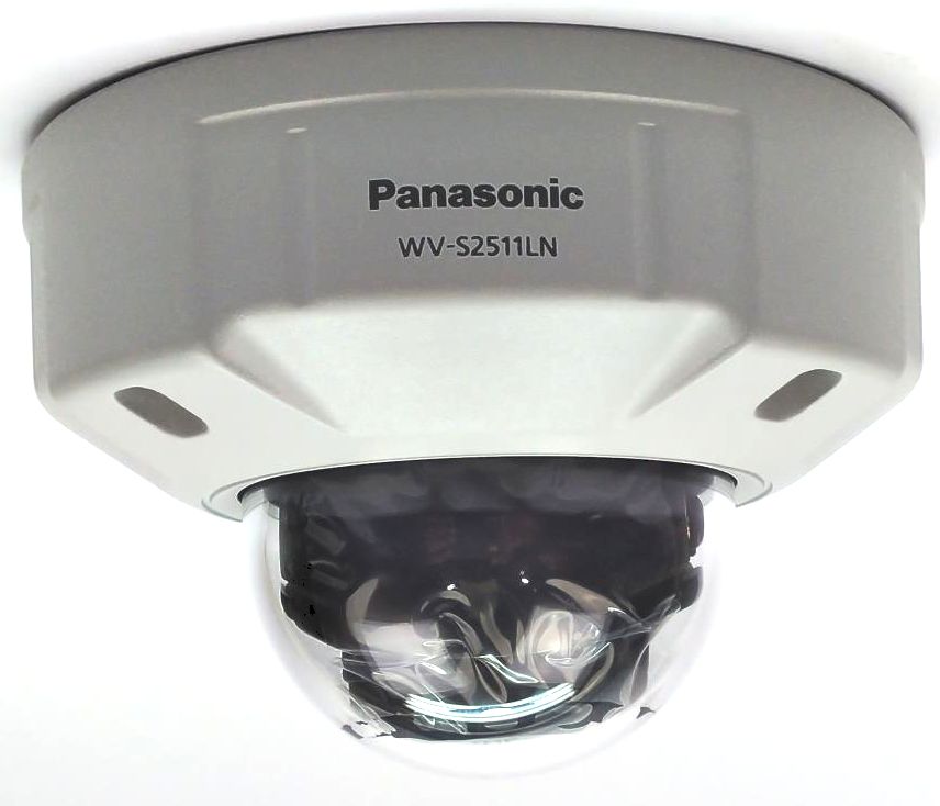 Panasonic WV-S2511LN Security Camera IP Network Surveillance Fixed Outdoor Dome