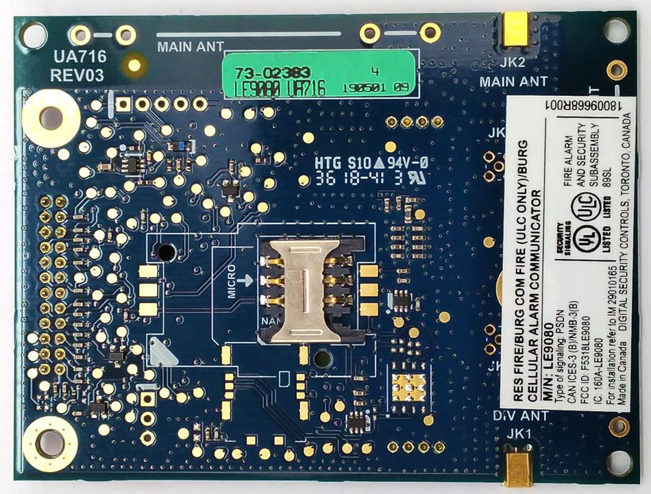 DSC LE9080 PowerSeries Pro US Cellular Communicator LE9080-US