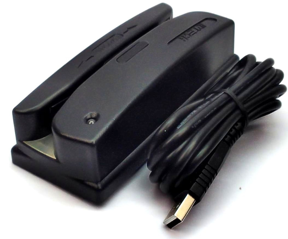 ID Tech WCR-354733 Card Reader MagStripe OmniDuo 3 Track USB Interface