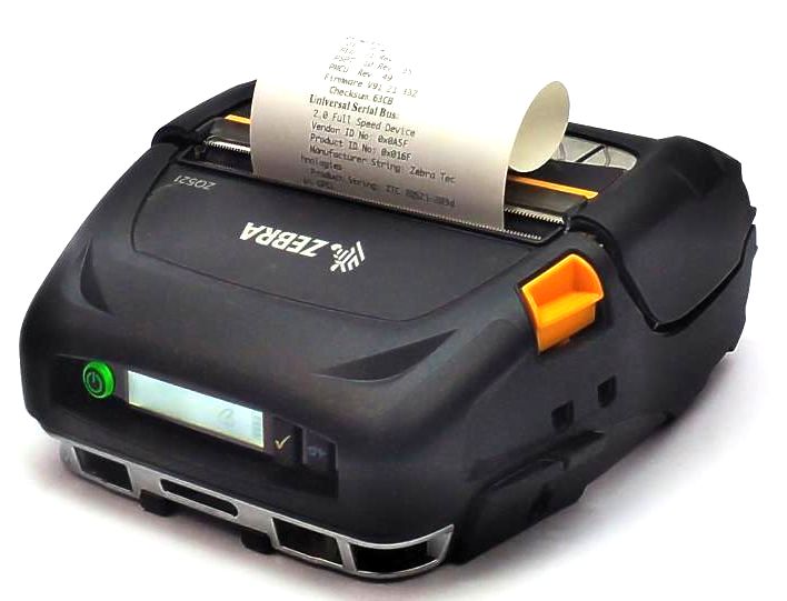 Zebra ZQ521 Label Printer Bluetooth USB Direct Thermal ZQ52-BUE0000-00