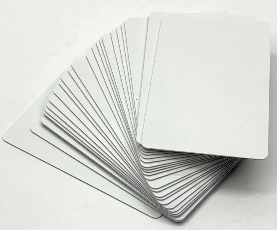 Evolis C4003 HiCo Magnetic Stripe Cards High Trust PVC Classic White Pack of 100