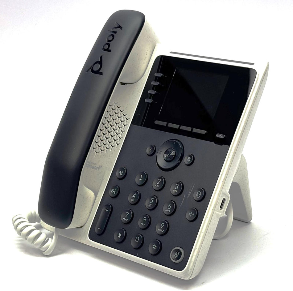 Poly Edge E220 Business IP Phone PoE-e Desktop Bluetooth Corded Cordless 82M87AA