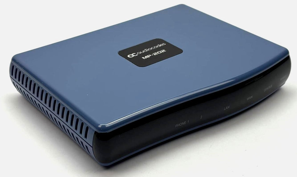 AudioCodes MP-202 Gateway Analog VOIP Telephone Adapter MP202B/2S/SIP GGWV00593