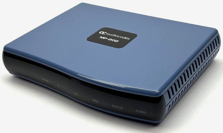 AudioCodes MP-202 Gateway Analog VOIP Telephone Adapter MP202B/2S/SIP GGWV00593