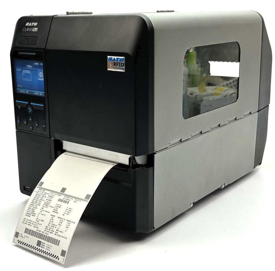 Sato CL4NX Plus Barcode Label Printer Industrial Thermal UHF RFID WWCLP1701-NAR