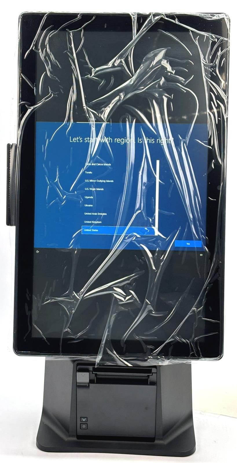 Touch Dynamic Self Service Kiosk POS Terminal BUN-ED3800M1CN00NQ-USBLS01