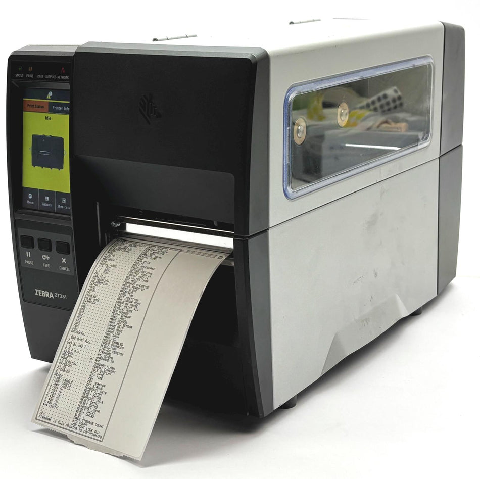 Zebra ZT231 Barcode Label Printer Industrial Bluetooth USB ZT23142-T01000FZ