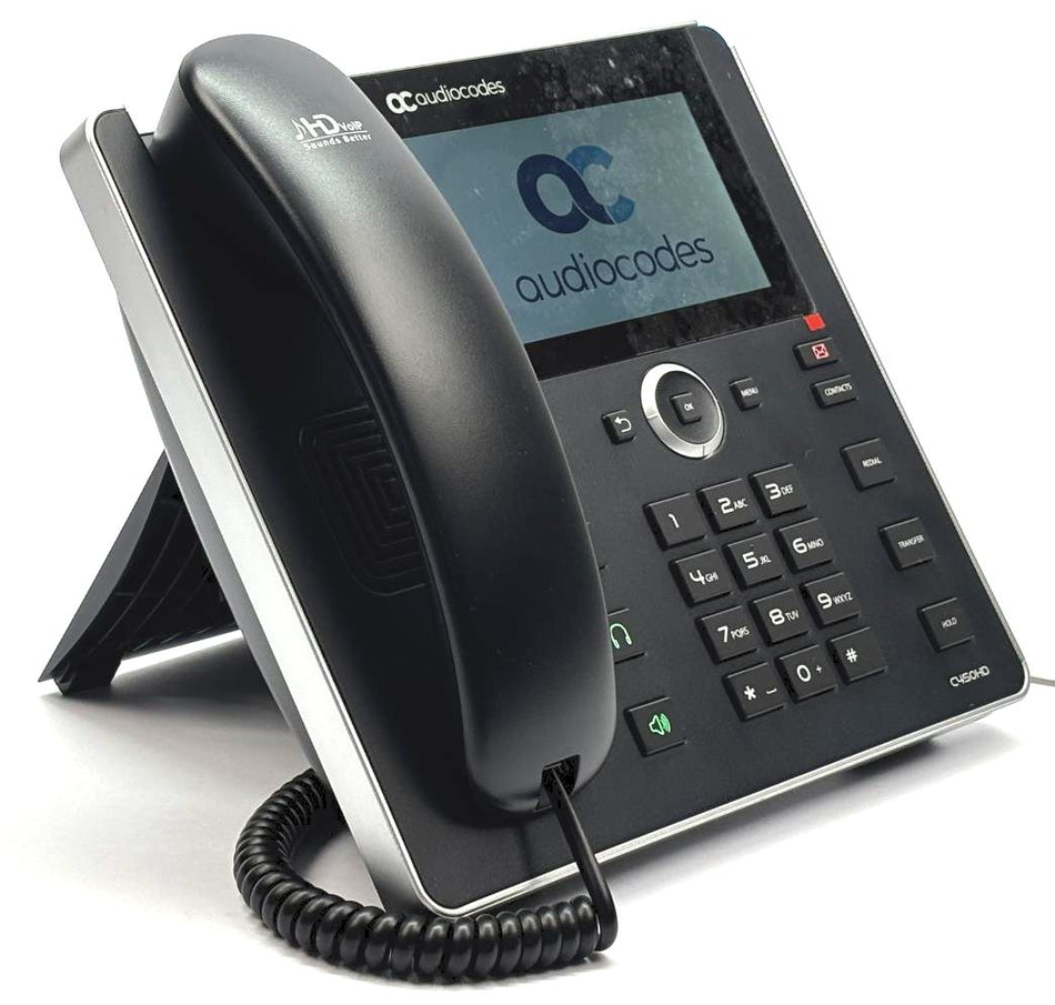 Audiocodes C450HD IP Business Phone Touch Screen Wi-Fi Microsoft Teams GGWV00745