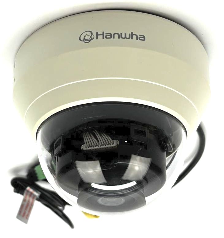 Hanwha Vision HCD-6010 Wisenet HD+ Surveillance Camera Indoor Dome Color