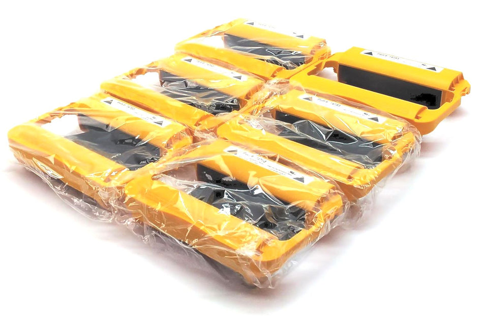 Zebra 4.33 x 243' Image Lock Ribbon Cartridges Black 74783 Genuine - Pack of 6