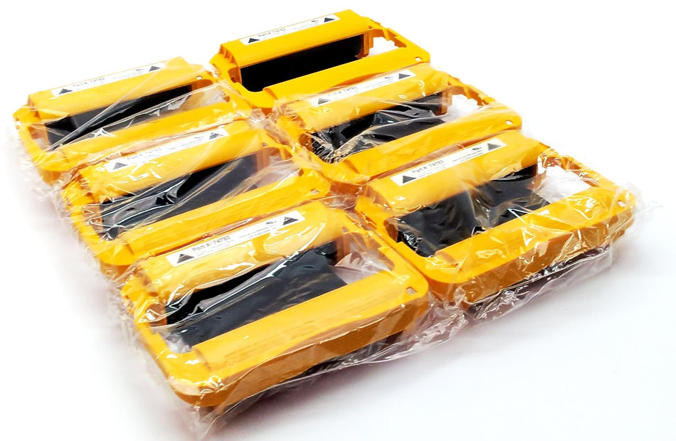 Zebra 4.33 x 243' Image Lock Ribbon Cartridges Black 74783 Genuine - Pack of 6