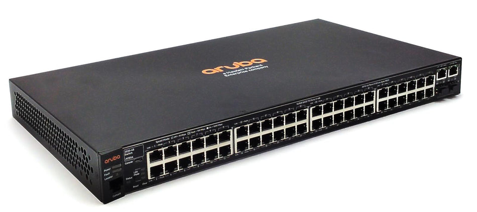 HPE Aruba 2530-48  Fast Ethernet Switch 48 Port L2 Gigabit Managed  J9781A#ABA
