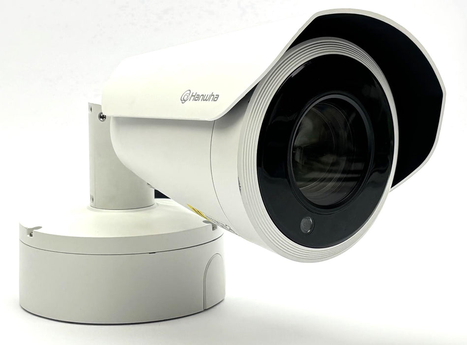Hanwha Vision PNO-A9311RLP Network Camera 4K AI IR 31x Zoom Bullet Cam