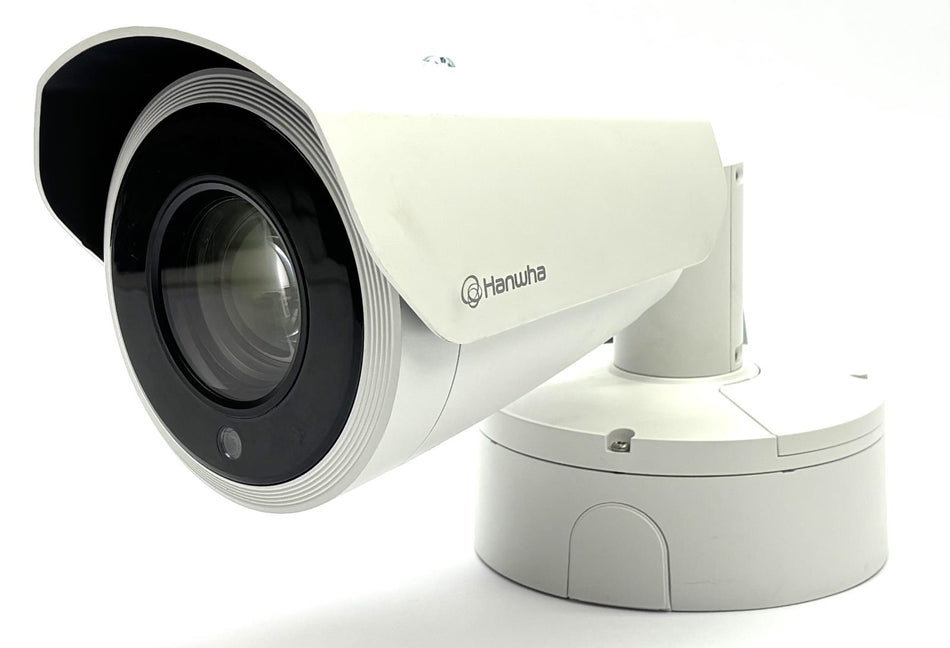 Hanwha Vision PNO-A9311RLP Network Camera 4K AI IR 31x Zoom Bullet Cam