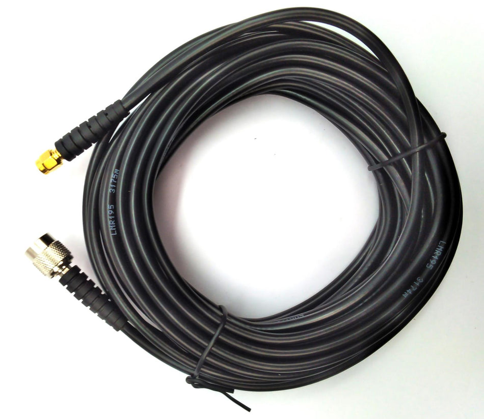 LMR-195 9m SMA Male to N Male 50O Low-Loss Antenna Cable 0800124-001