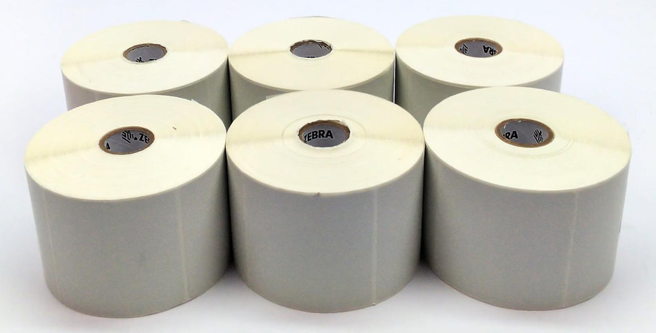 Zebra 3" x 3" Z-Perform 2000D Direct Thermal Labels 10010030 - 6 Rolls Genuine