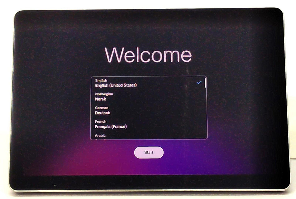Cisco TTC5-15 Webex Room Navigator Table Stand Version CS-T10-TS V04