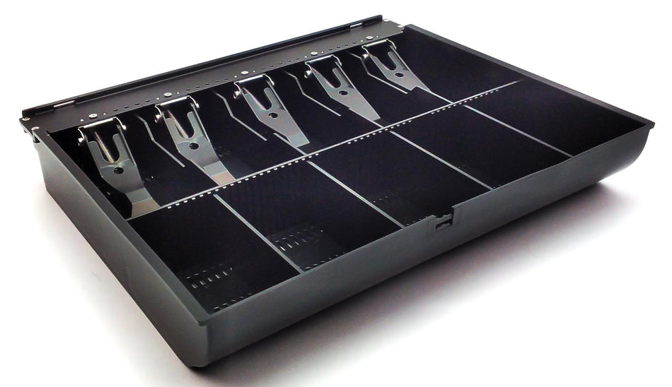 NCR Cash Drawer Insert Tray Adjustable 5 Bill/5 Coin Compartments 2171-K001-V001