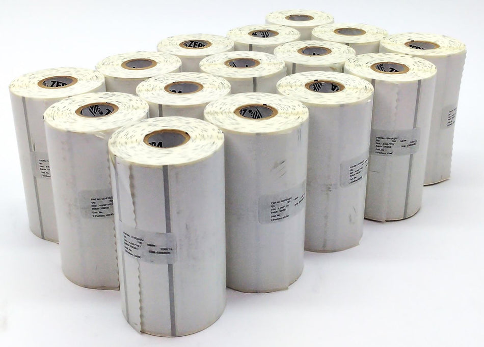 Zebra 4" x 2" Z-Perform 1000D Direct Thermal Labels LD-R2AQ5J Genuine - 33 Rolls