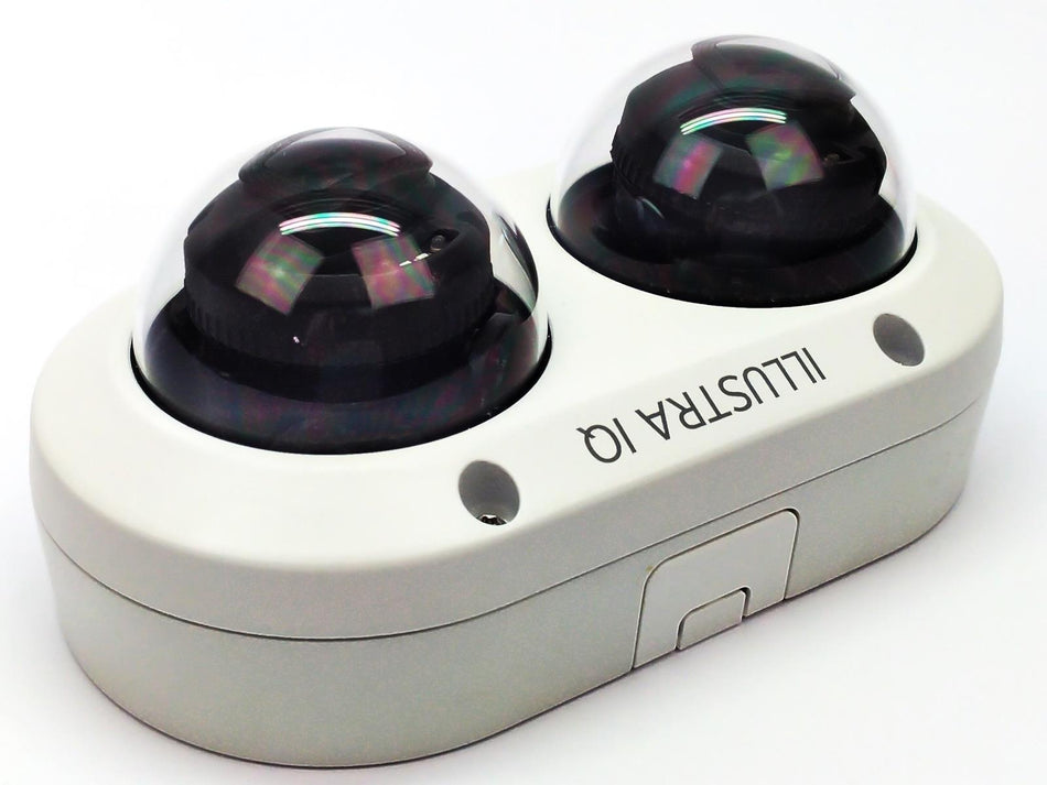 Illustra Network Dual Sensor Dome Camera 16 MP 3.42-6.85mm Lens IFS16-M10-OIA4