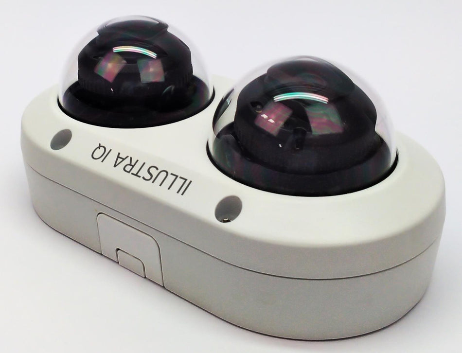 Illustra Network Dual Sensor Dome Camera 16 MP 3.42-6.85mm Lens IFS16-M10-OIA4