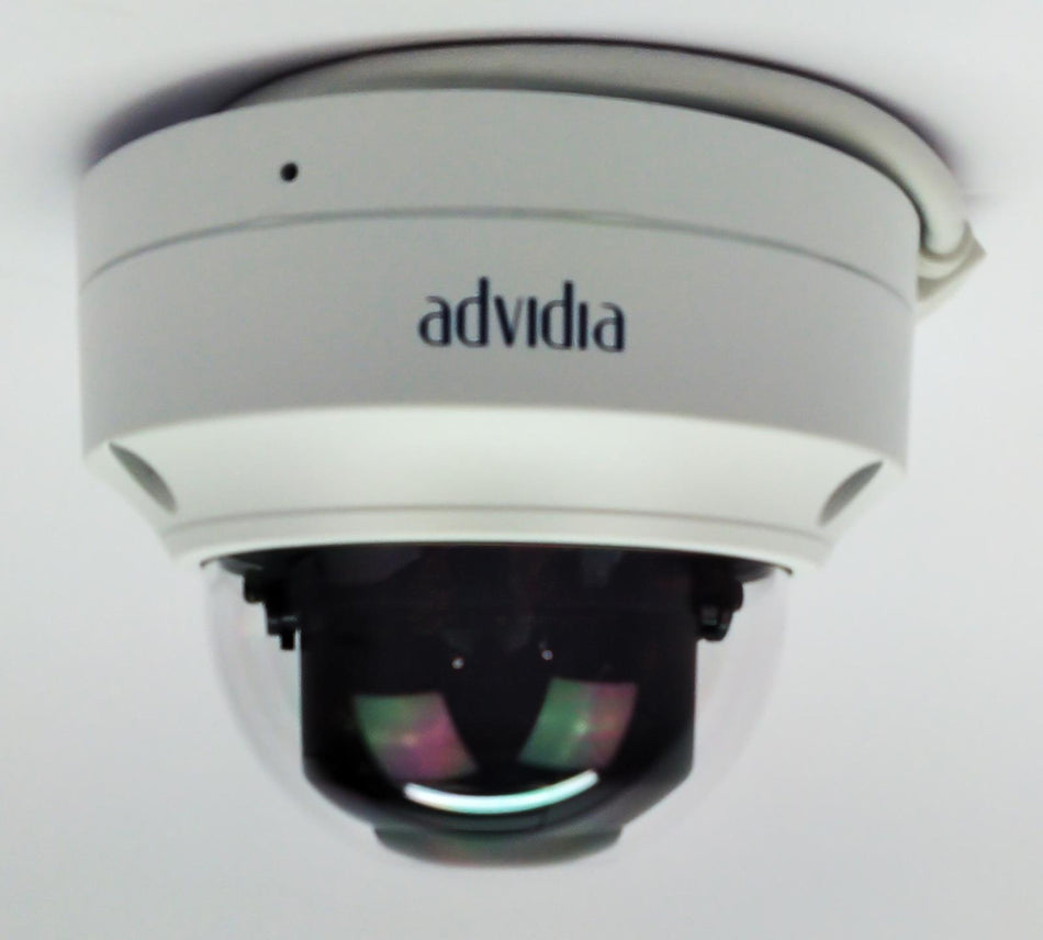 Advidia Network Surveillance Dome Camera2.8-12mm Lens Weatherproof M-46-V-V2
