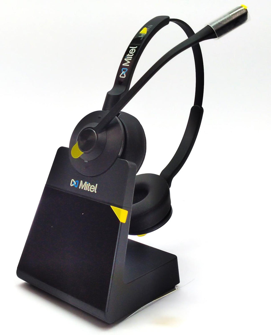Mitel 51310038 H40 DECT Stereo Headset Wireless Over-the-Head 9559-553-125