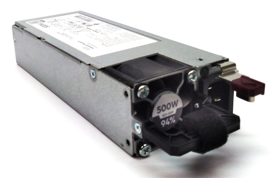 HPE 865399-501 ProLiant Gen10 Server 500W Power Supply Platinum Flex Slot 80+