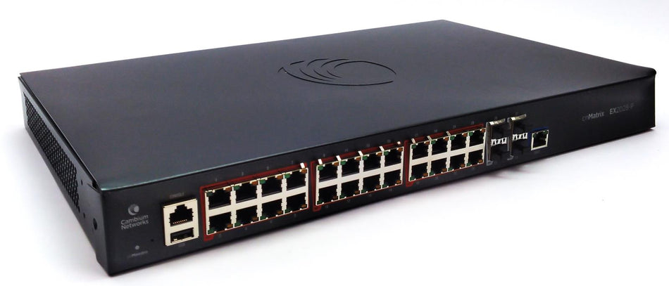 Cambium Networks cnMatrix EX2028-P Ethernet PoE Switch 4 SFP+ MX-EX2028PxA-U
