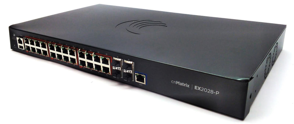 Cambium Networks cnMatrix EX2028-P Ethernet PoE Switch 4 SFP+ MX-EX2028PxA-U
