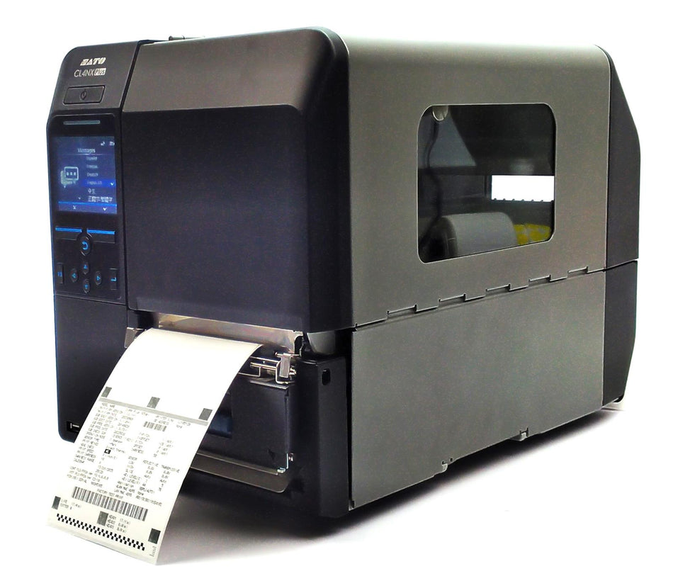 SATO CL4NX Plus Thermal Transfer Barcode Label Printer LCD Display WWCLP2021